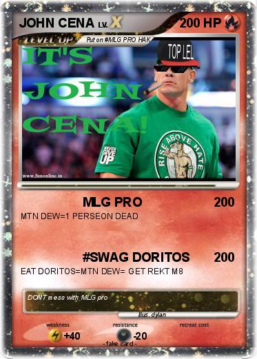Pokemon JOHN CENA