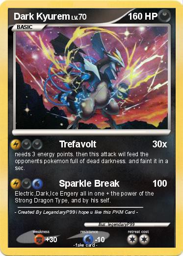 Pokemon Dark Kyurem