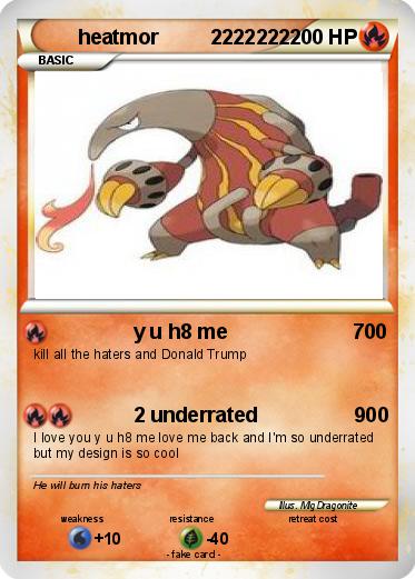 Pokemon heatmor         2222222