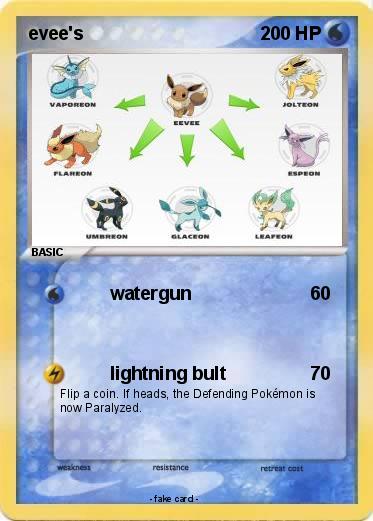 Pokemon evee's