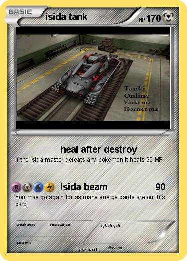 Pokemon isida tank