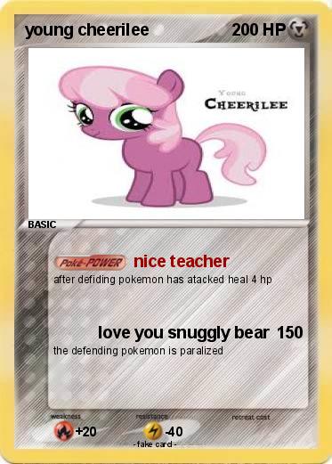 Pokemon young cheerilee