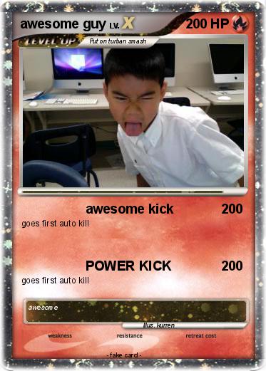 Pokemon awesome guy