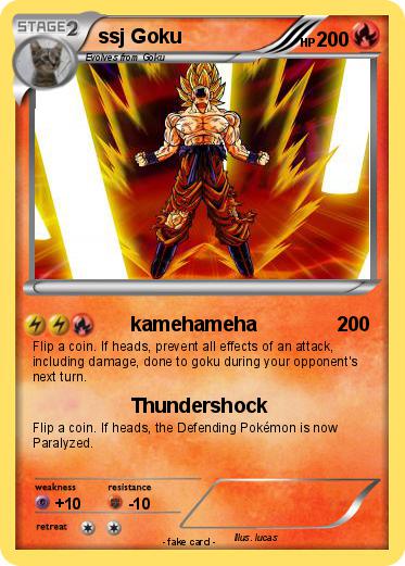 Pokemon ssj Goku