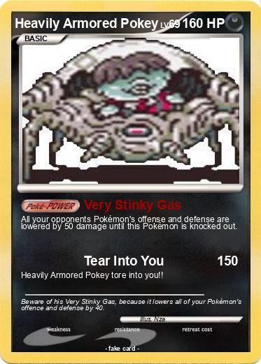 Pokemon Heavily Armored Pokey Pokemon Heavily Armored Pokey