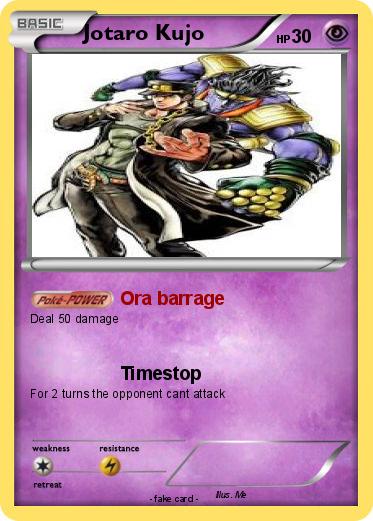 Pokemon Jotaro Kujo