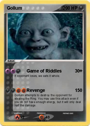 Pokemon Gollum