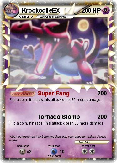 Pokemon KrookodileEX