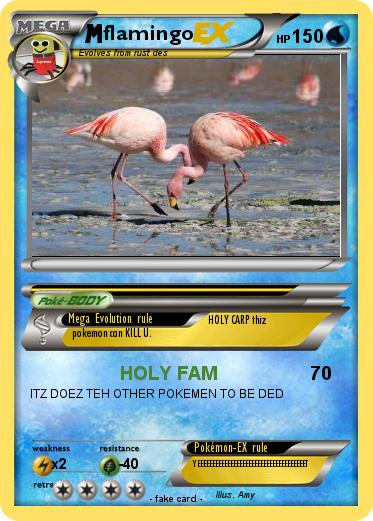 Pokemon flamingo