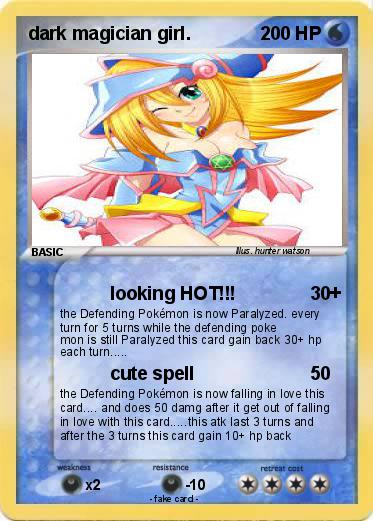 Pokemon dark magician girl.