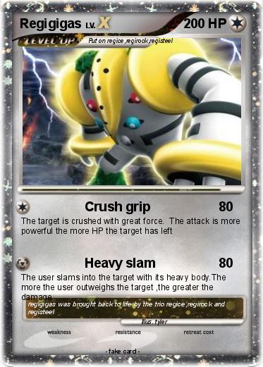 Pokemon Regigigas