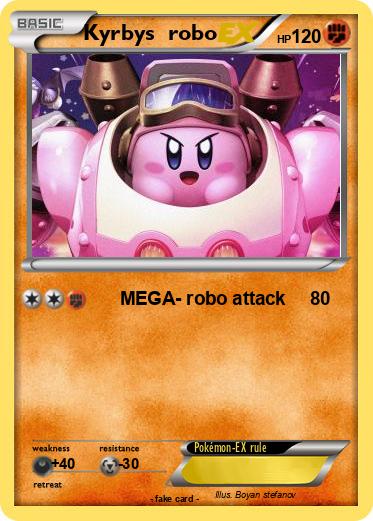 Pokemon Kyrbys  robo