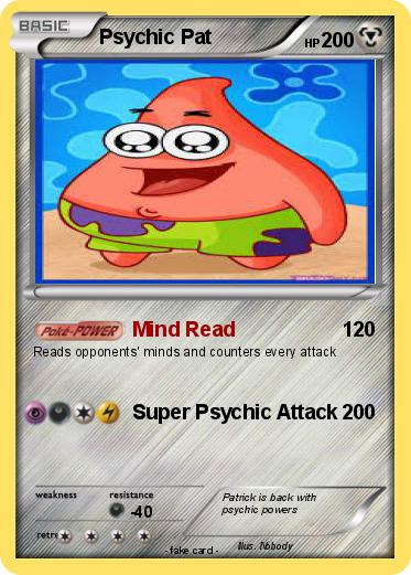 Pokemon Psychic Pat