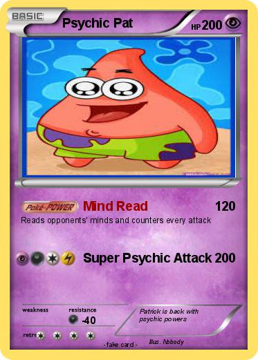 Pokemon Psychic Pat