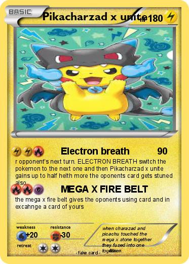 Pokemon Pikacharzad x unite