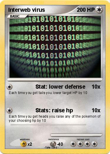 Pokemon Interweb virus