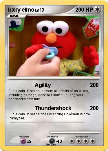 Pokemon baby elmo