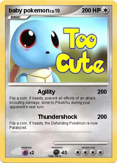 Pokemon baby pokemon