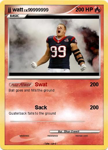 Pokemon jj watt
