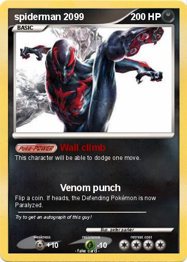 Pokemon spiderman 2099