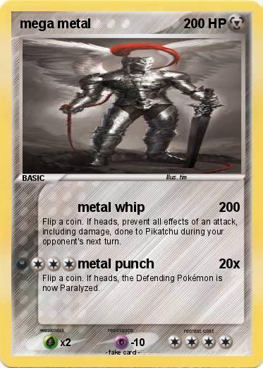 Pokemon mega metal