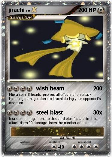 Pokemon jirachi