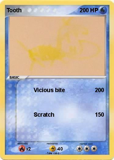 Pokemon Tooth