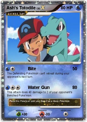 Pokemon Ash's Totodile