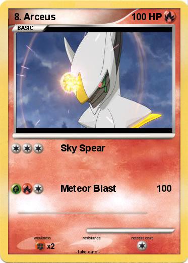 Pokemon 8. Arceus