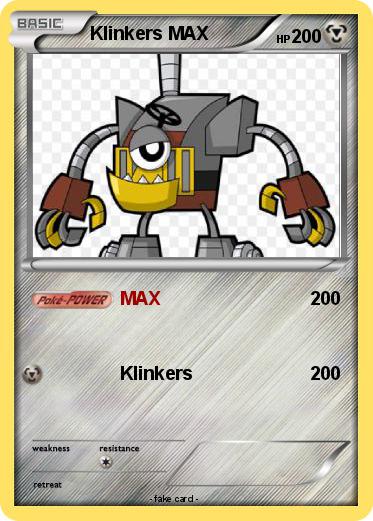 Pokemon Klinkers MAX