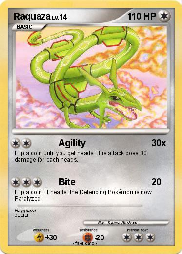 Pokemon Raquaza