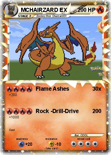 Pokemon MCHAIRZARD EX