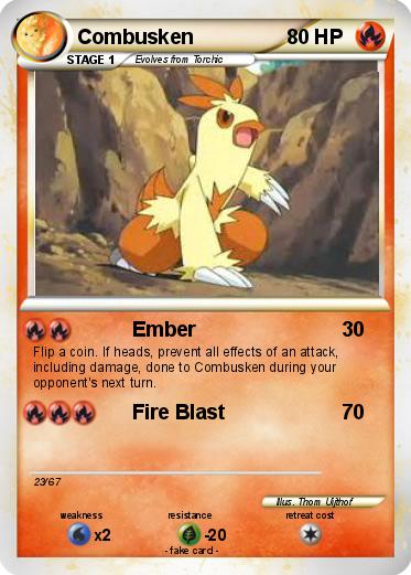 Pokemon Combusken