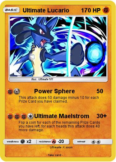 Pokemon Ultimate Lucario