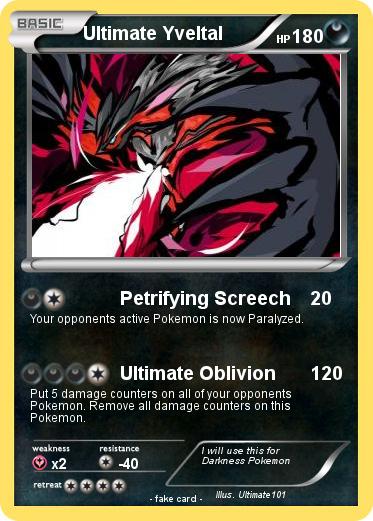Pokemon Ultimate Yveltal
