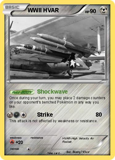 Pokemon WWII HVAR