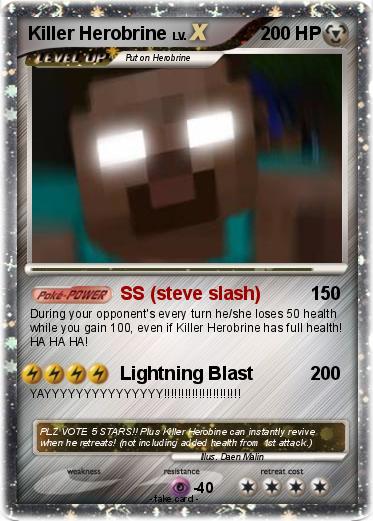 Pokemon Killer Herobrine