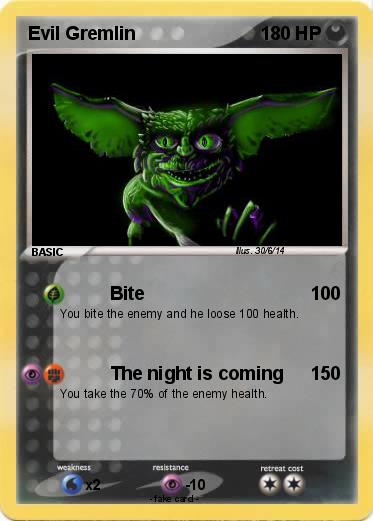Pokemon Evil Gremlin