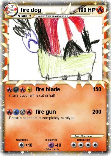 Pokemon fire dog