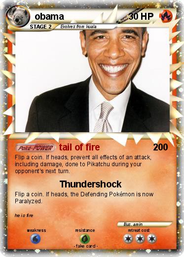 Pokemon obama
