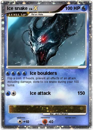 Pokemon Ice snake