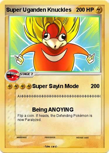 Pokemon Super Uganden Knuckles