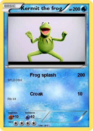 Pokemon Kermit the frog