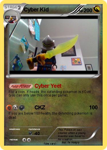 Pokemon Cyber Kid