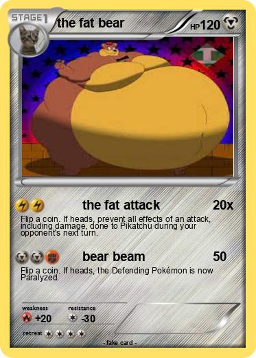 Pokemon the fat bear