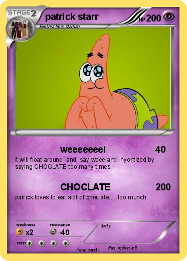 Pokemon patrick starr