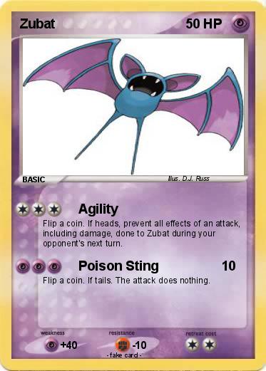 Pokemon Zubat