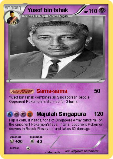Pokemon Yusof bin Ishak