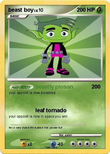 Pokemon beast boy