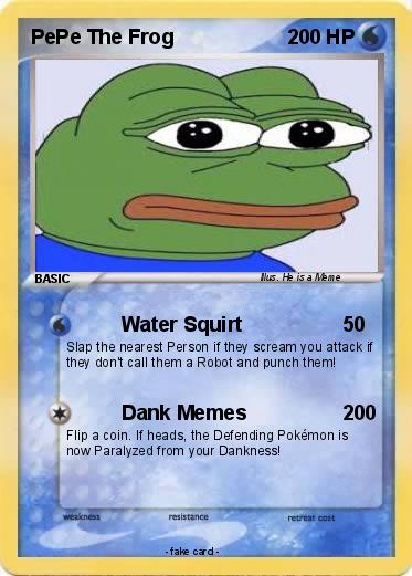 Pokemon PePe The Frog